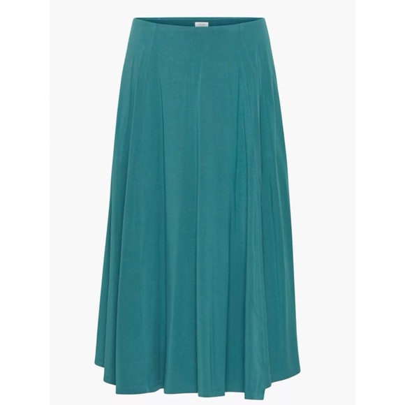 Wilfred Aritzia Teal Beach Skirt - Picture 1 of 11